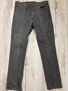 Levi’s 511 Slim Fit Jeans Mens 34x32 Brown Olive Denim Pants